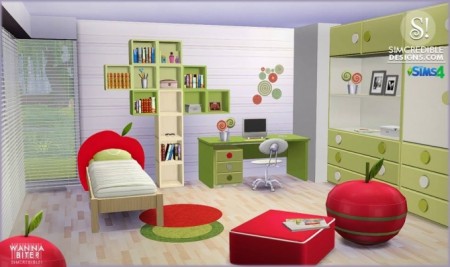Wanna Bite? kids room at SIMcredible! Designs 4