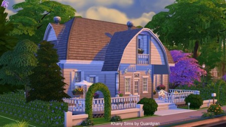 Caroline house by Guardgian at Khany Sims » Sims 4 Updates