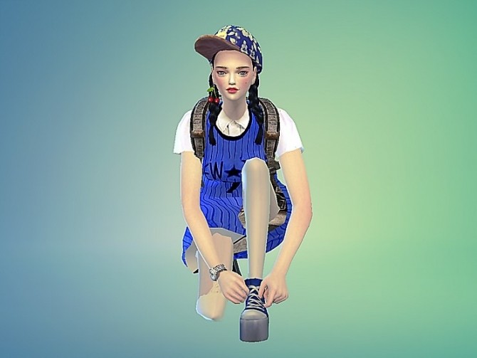 Sims 4 Hiphop sporty onepiece at Marigold
