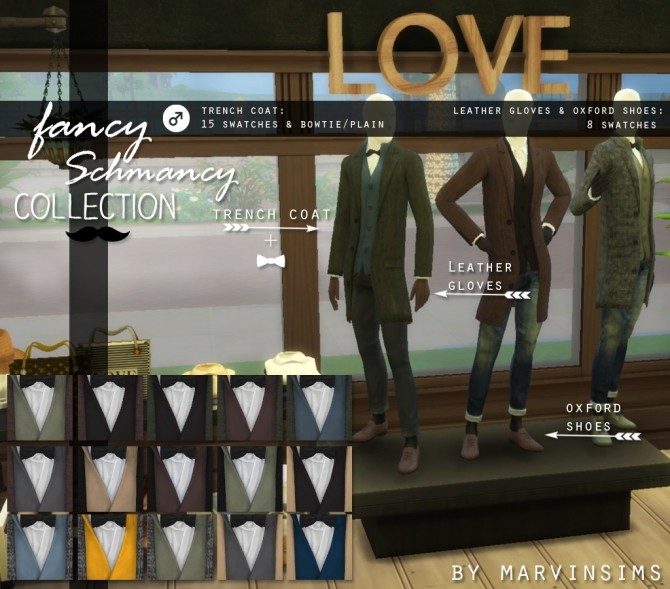 Sims 4 Fancy Schmancy Collection at Marvin Sims