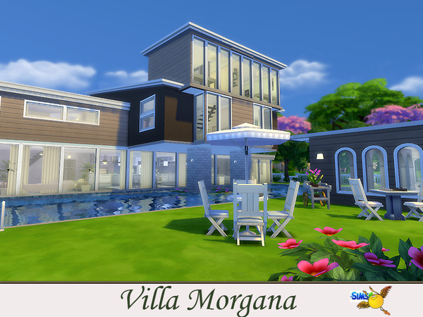 Sims 4 Villa Morgana by Evi at TSR