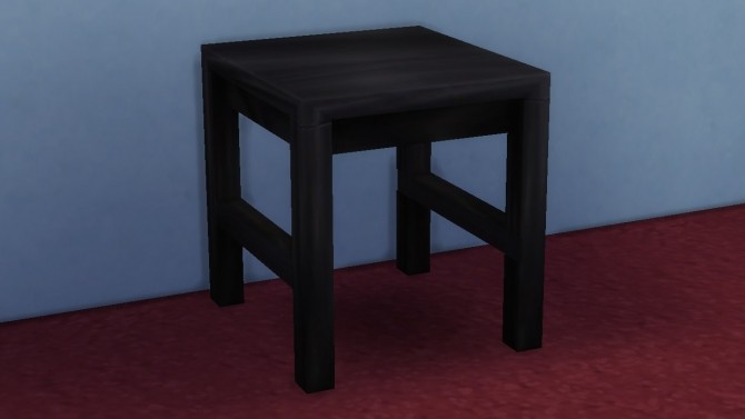 Sims 4 Necros one tile desk by necrodog at Mod The Sims