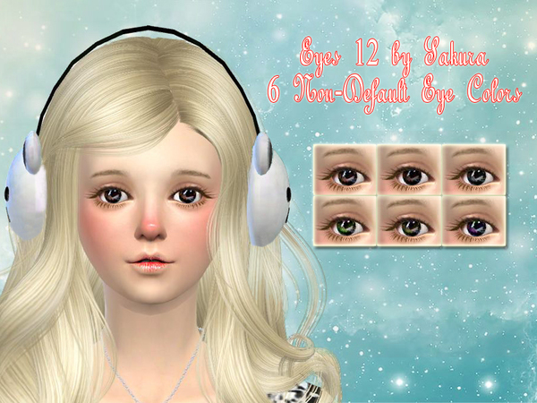 Sims 4 Eyes 12 by SakuraPhan at TSR
