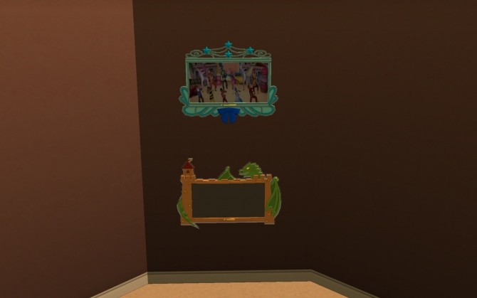 Sims 4 Generations wall tvs (ts3 conversion) by g1g2 at Mod The Sims
