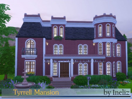 Tyrrell Mansion by Ineliz at TSR » Sims 4 Updates