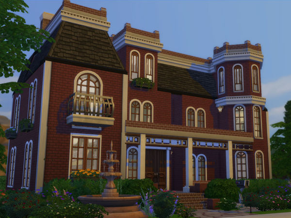 Sims 4 Tyrrell Mansion by Ineliz at TSR