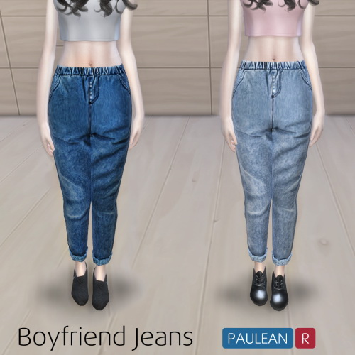 Sims 4 Boyfriend Jeans at Paulean R