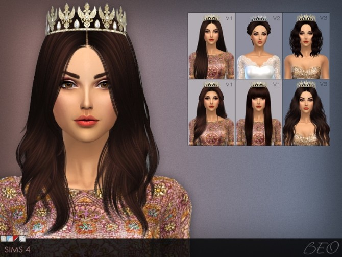 Sims 4 Eagle tiara at BEO Creations