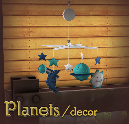 Sims 4 Rocket and UFO lamps + planets conversions at Soloriya