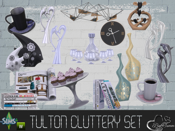 Sims 4 Tulton Cluttery by BuffSumm at TSR