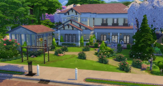 Sims 4 Tulipe house at Studio Sims Creation