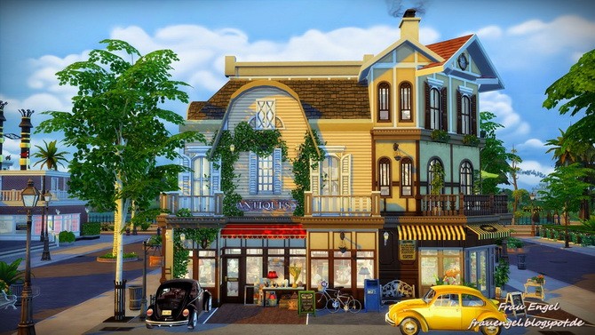 Sims 4 Antique store at Frau Engel