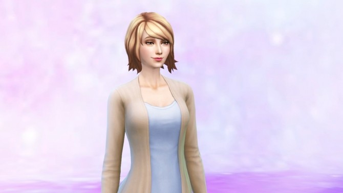 Sims 4 Bob Shaggy Ombre hair by Czarina27 at Mod The Sims