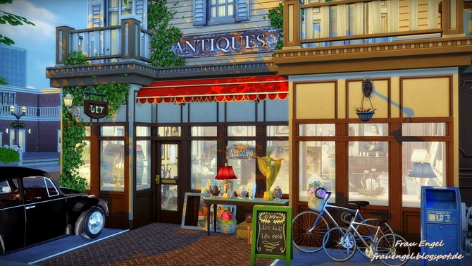 Sims 4 Antique store at Frau Engel