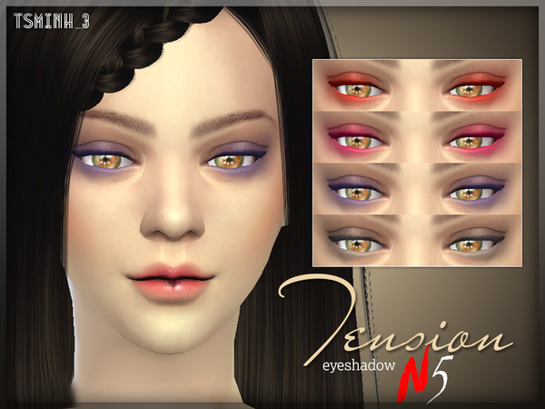 Sims 4 Tension Eyeshadow by tsminh 3 at TSR