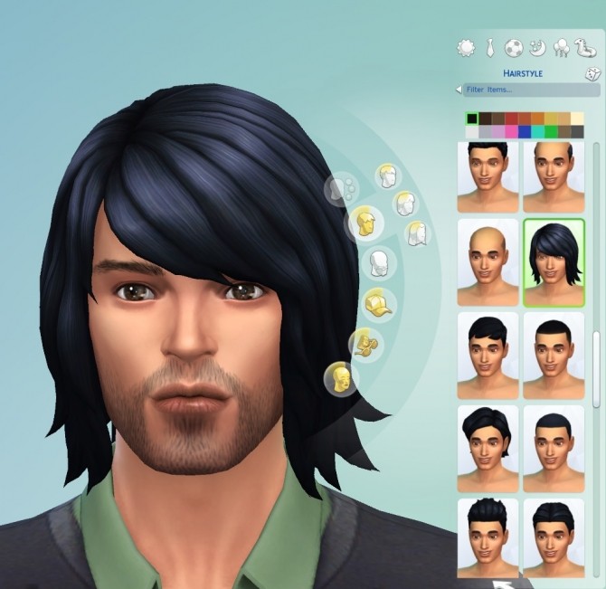 Sims 4 Get To Work Shaggy Bob Converted by mummy 001 at Mod The Sims