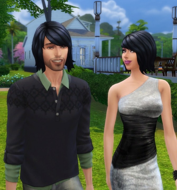Sims 4 Get To Work Shaggy Bob Converted by mummy 001 at Mod The Sims