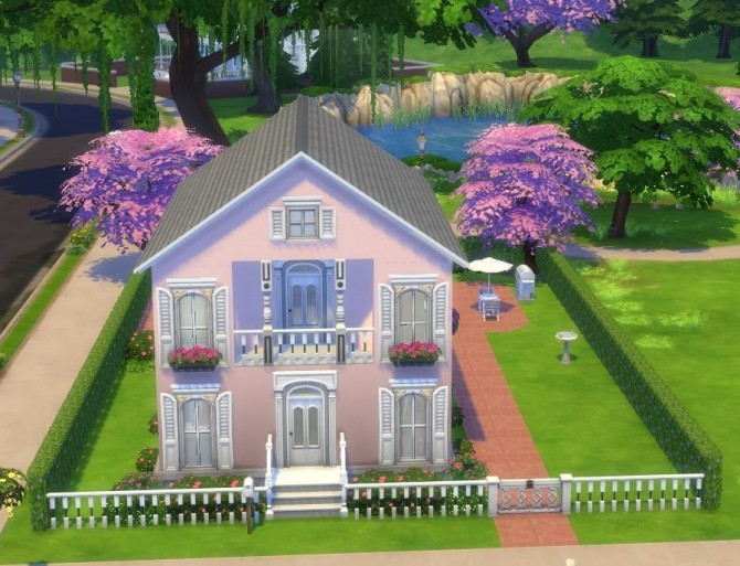 Sims 4 Barbie Dream House by oneospitri at Mod The Sims