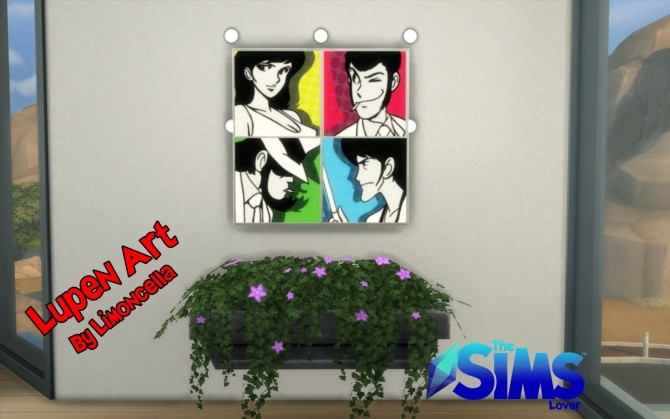 Sims 4 Lupen 3° Art 	by Limoncella at The Sims Lover