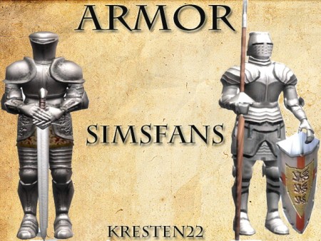 Armor 2T4 conversion by Kresten 22 at Sims Fans