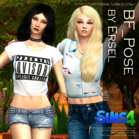 BF pose by Ersel at ErSch Sims