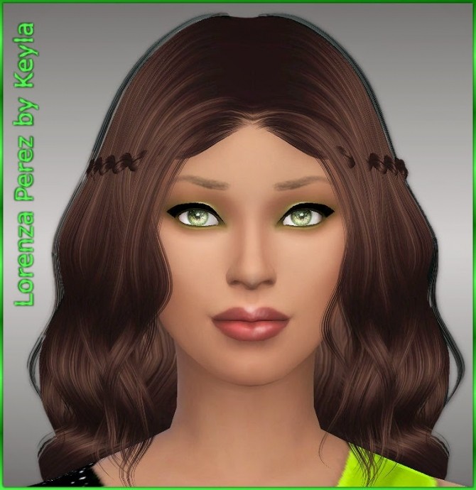 Sims 4 Lorenza Perez by Keyla at Keyla Sims