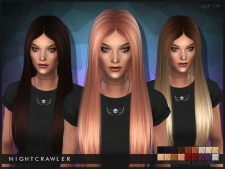 Hair 08 by Nightcrawler at TSR » Sims 4 Updates