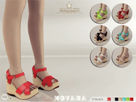 Madlen Novara Sandals by MJ95 at TSR » Sims 4 Updates