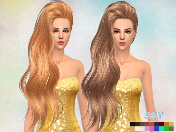 Sims 4 Hair 264 by Skysims at TSR