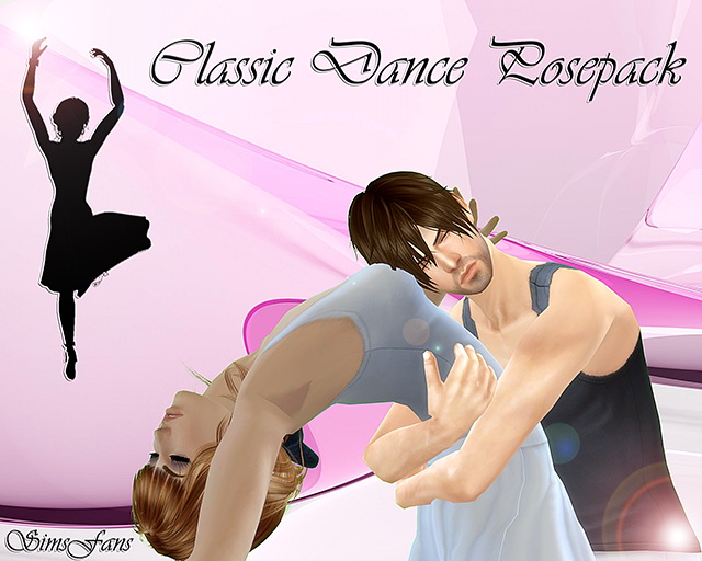 Sims 4 Couple Classic Dance Posepack by Sim4fun at Sims Fans