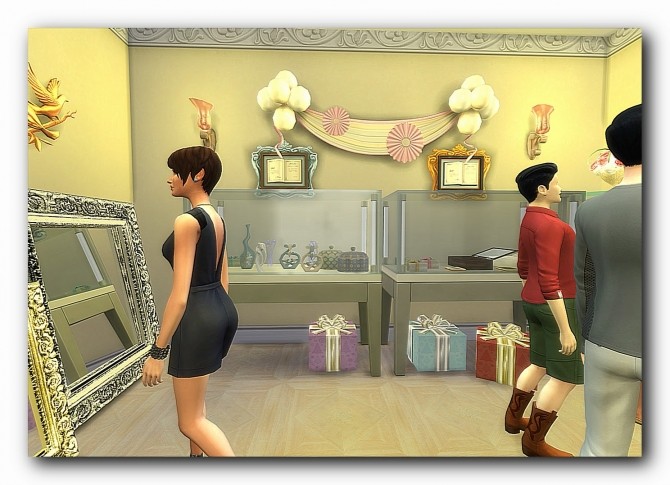 Sims 4 Wedding shopping at Architectural tricks from Dalila