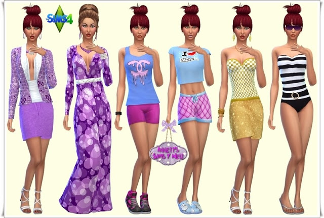 Sims 4 Umstyling Nancy Landgraab at Annett’s Sims 4 Welt