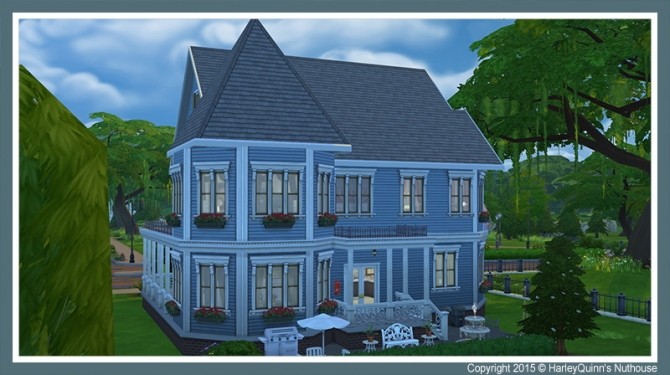 Sims 4 The Goths House Remodel at Harley Quinn’s Nuthouse