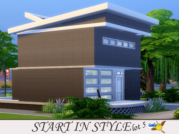 Sims 4 Start in Style lot 5 by Evi at TSR