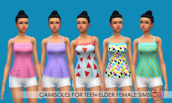 Sims 4 Sweaters and Camisoles at Erica Loves Sims