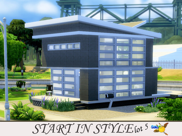 Sims 4 Start in Style lot 5 by Evi at TSR
