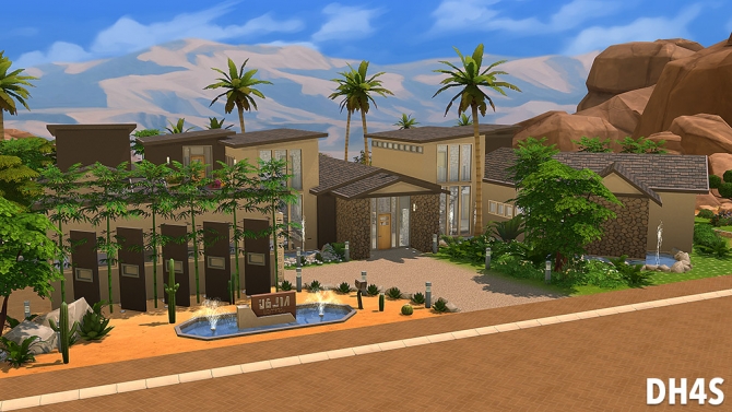 501 Heather Road, Beverly Hills house at DH4S » Sims 4 Updates