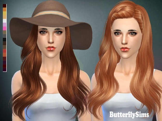 Sims 4 B fly hair 144 by YOYO (PAY) at Butterfly Sims