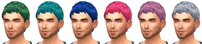 Sims 4 Le Zéphyr haircut at Simsontherope