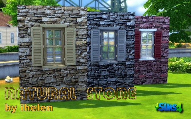 Sims 4 Natural stone at ihelensims