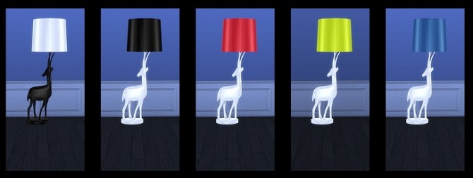 Sims 4 Gazelle Floor Lamp at Meinkatz Creations