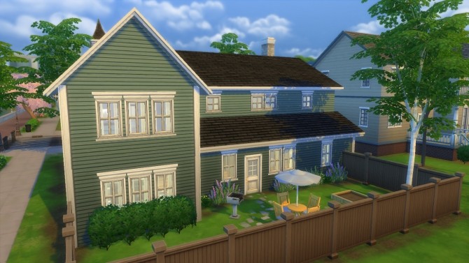 Sims 4 Green Way Cottage by RayanStar at Mod The Sims