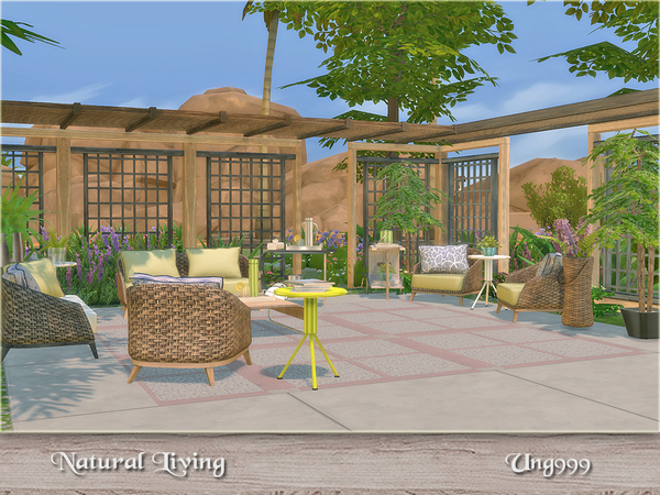 Sims 4 Natural Living by ung999 at TSR