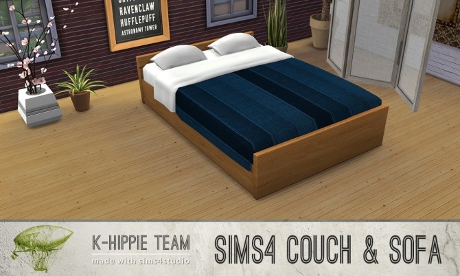 Sims 4 7 Wood Beds Madura Serie volume 1 at K hippie
