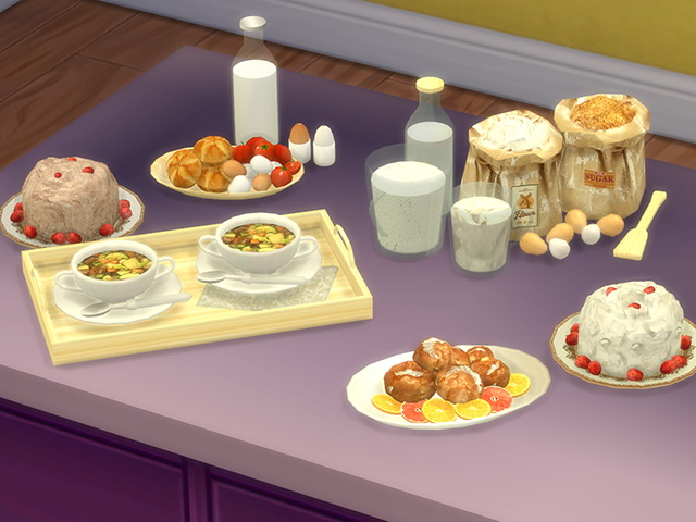 Sims 4 Food Collection 1 by Kresten 22 at Sims Fans