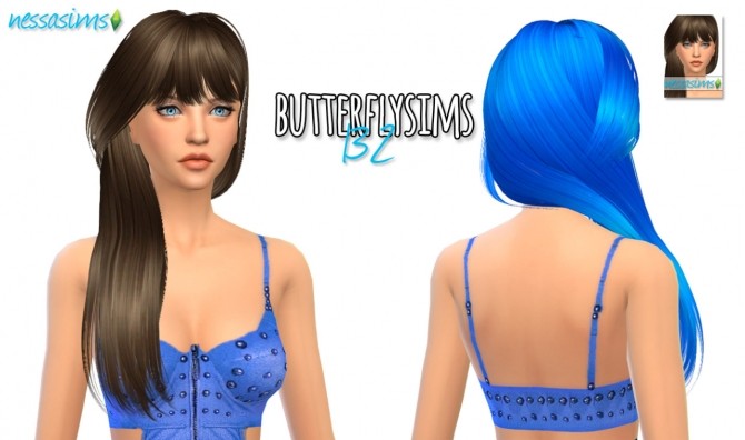 Sims 4 Mini Hair Dump #1 (Butterfly Sims) at Nessa Sims