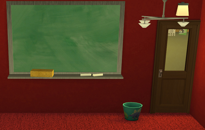 Sims 4 School chalkboard recolors by nightstar at Mod The Sims