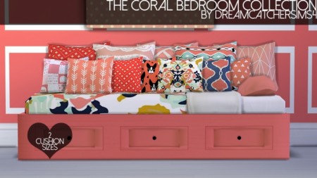 The Coral Bedroom Collection at DreamCatcherSims4