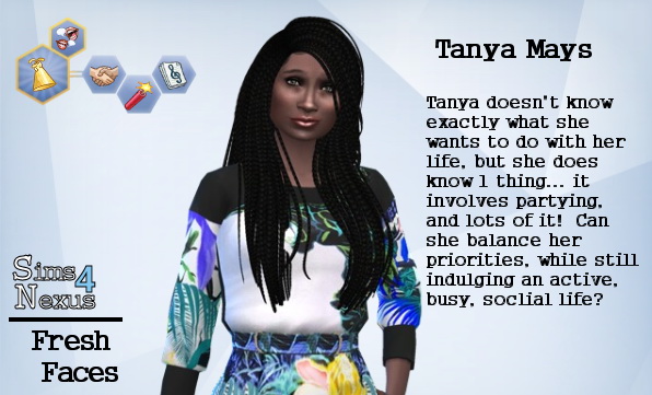 Sims 4 Tanya Mays by Samantha Gump at Sims 4 Nexus