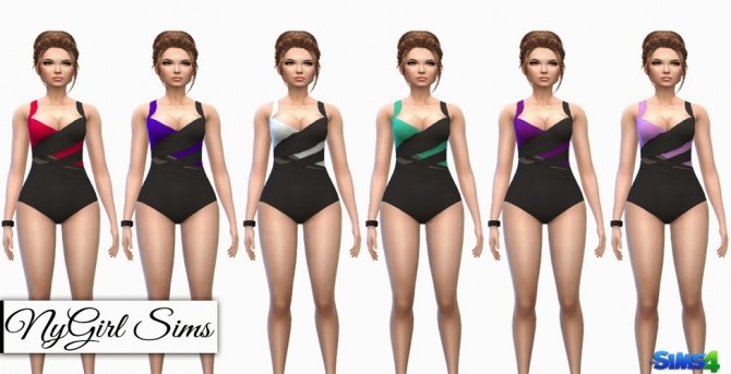 Sims 4 Multi Wrapped Swimsuit at NyGirl Sims